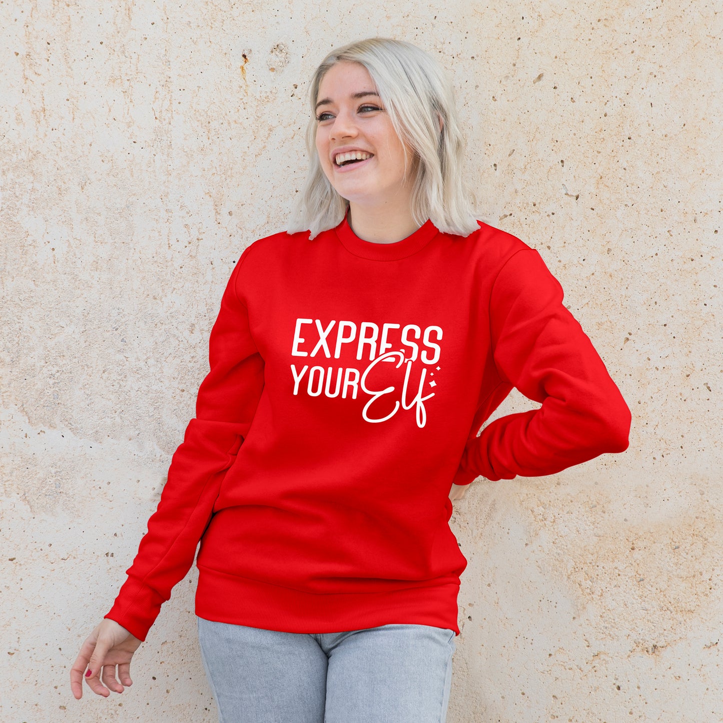 'Express Your Elf' Sweatshirts - Custom Gifts 