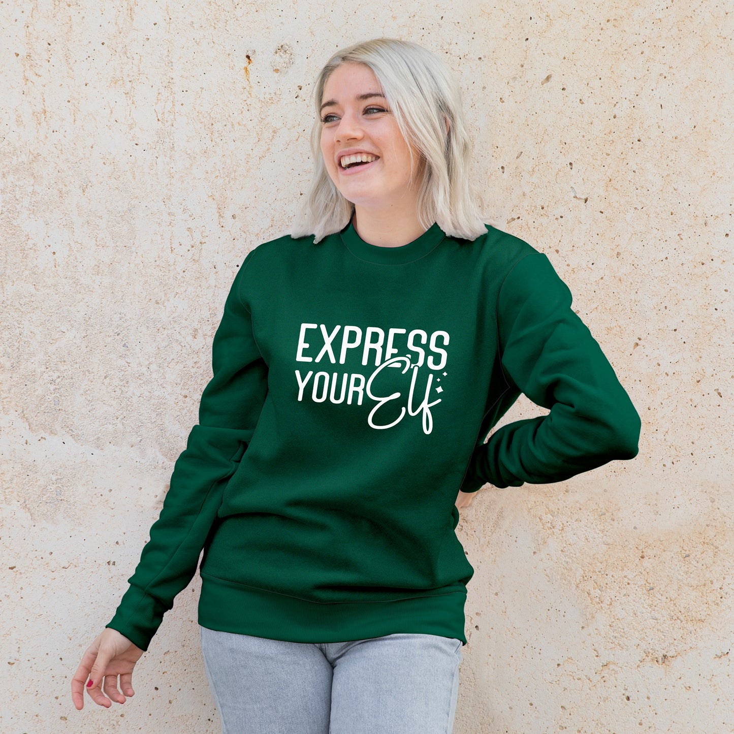 'Express Your Elf' Sweatshirts - Custom Gifts 