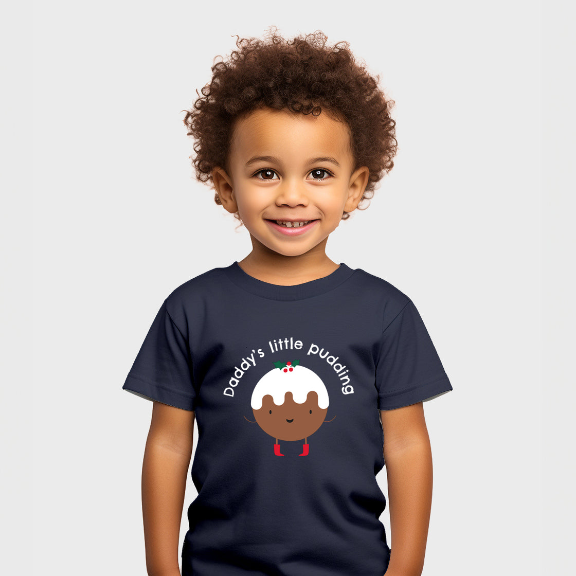 'Daddy's Little Pudding' Kids T-Shirt - Custom Gifts 