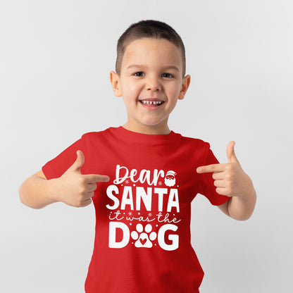 'It Was The Dog' Kids T-Shirt - Custom Gifts 