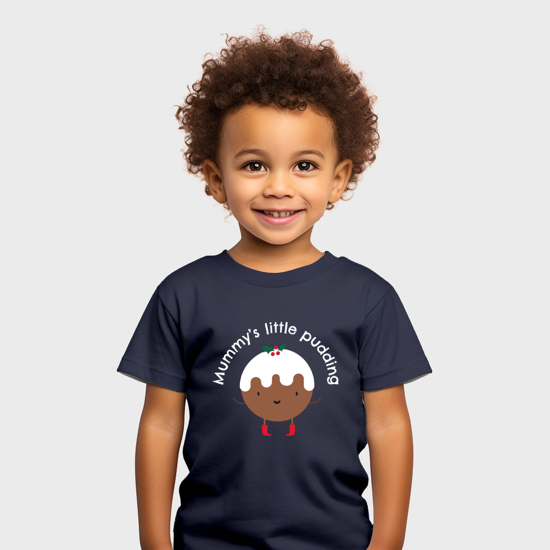 'Mummy's Little Pudding' Kids T-Shirt - Custom Gifts 