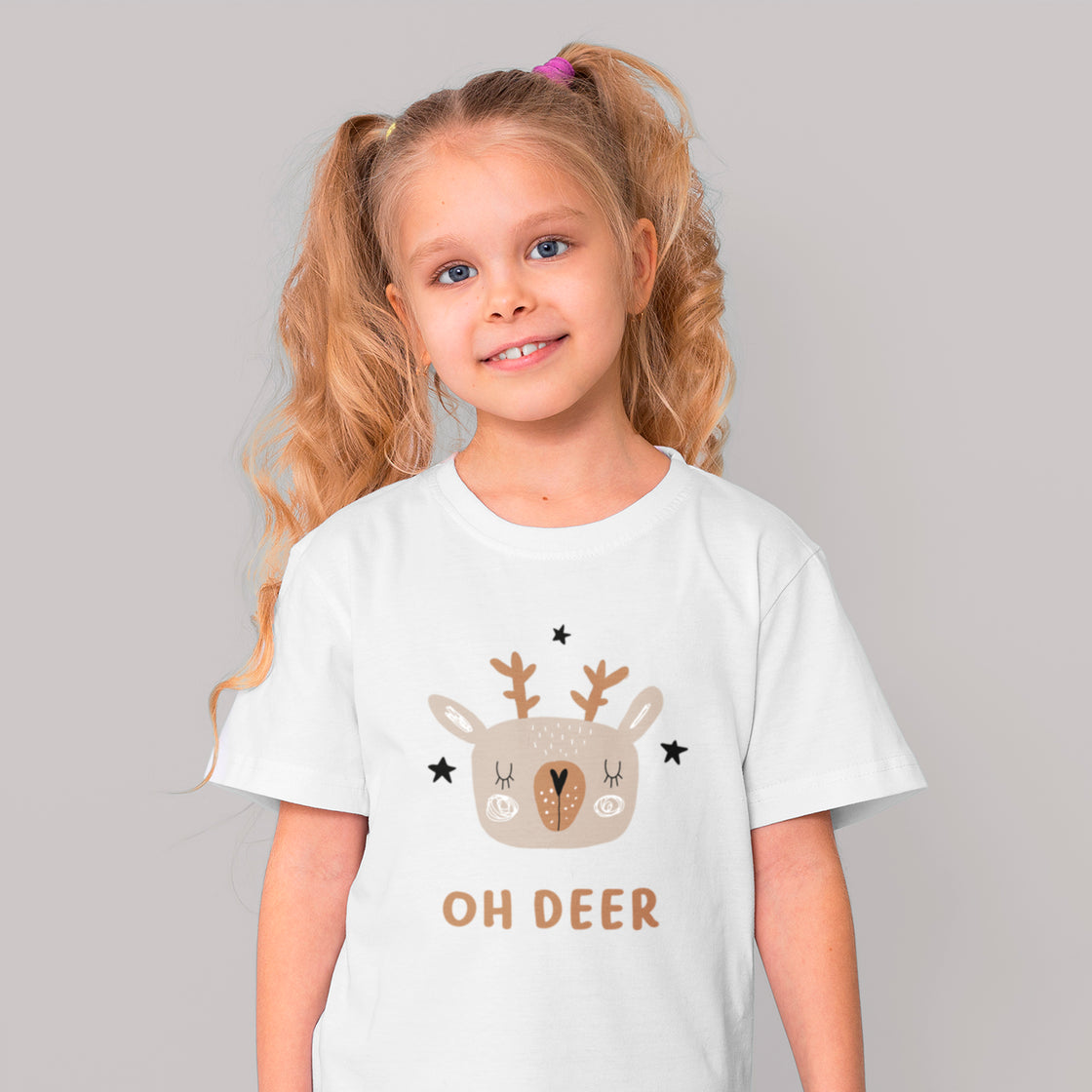 'Oh Deer' Kids T-Shirt - Custom Gifts 