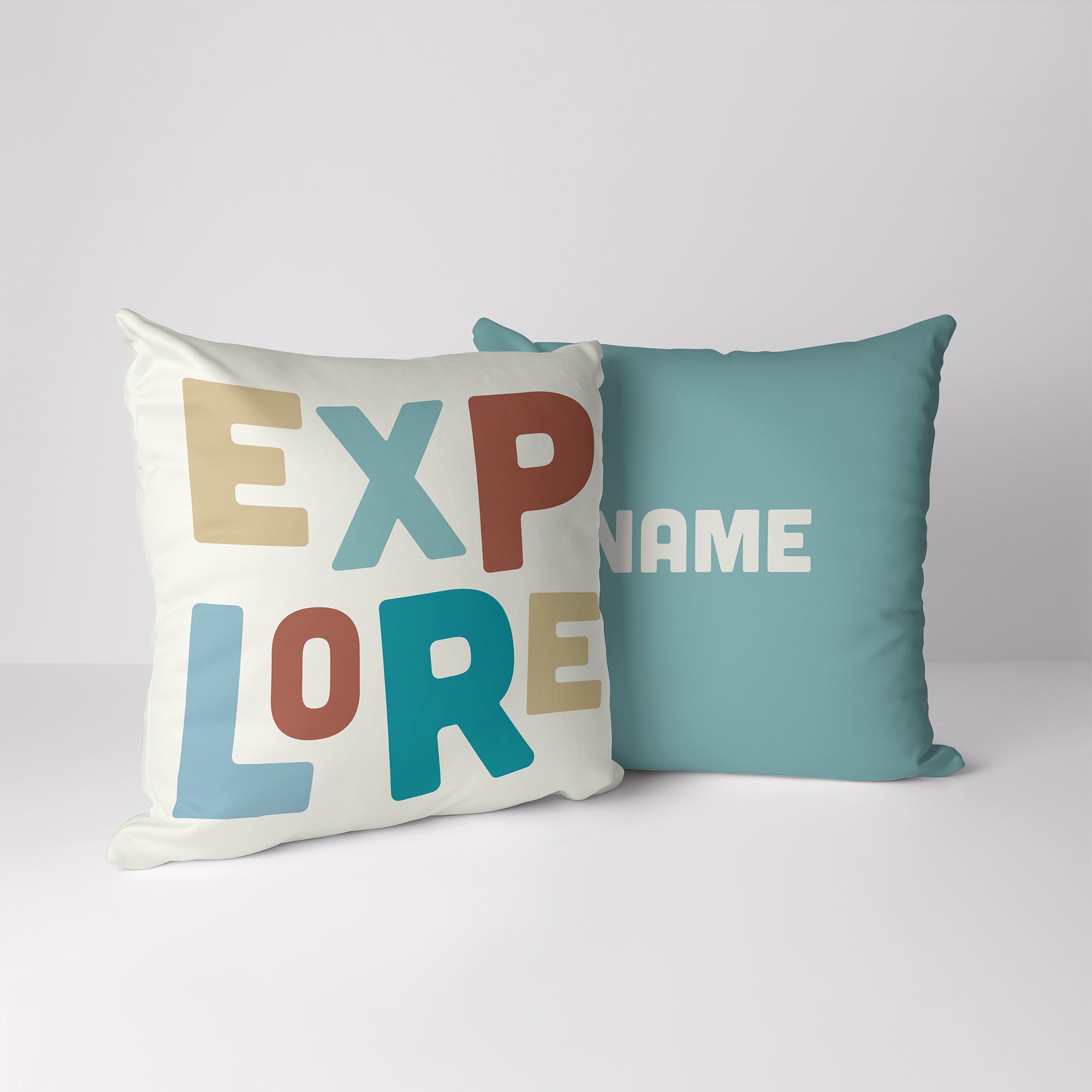 Personalised Childrens Cushion - Explorer
