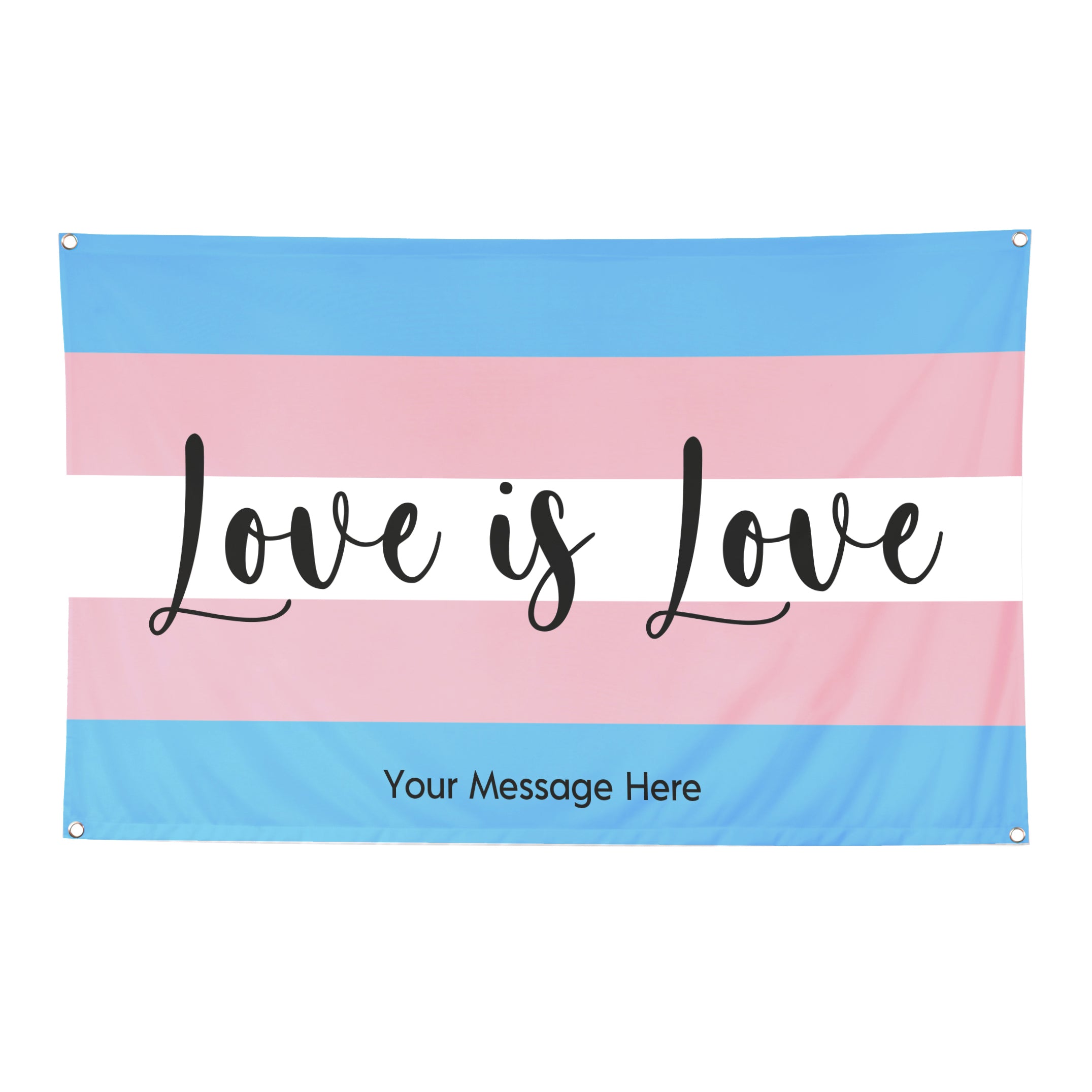 Personalised Transgender Pride Flag