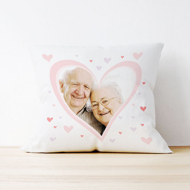Photo Upload Cushion - Heart