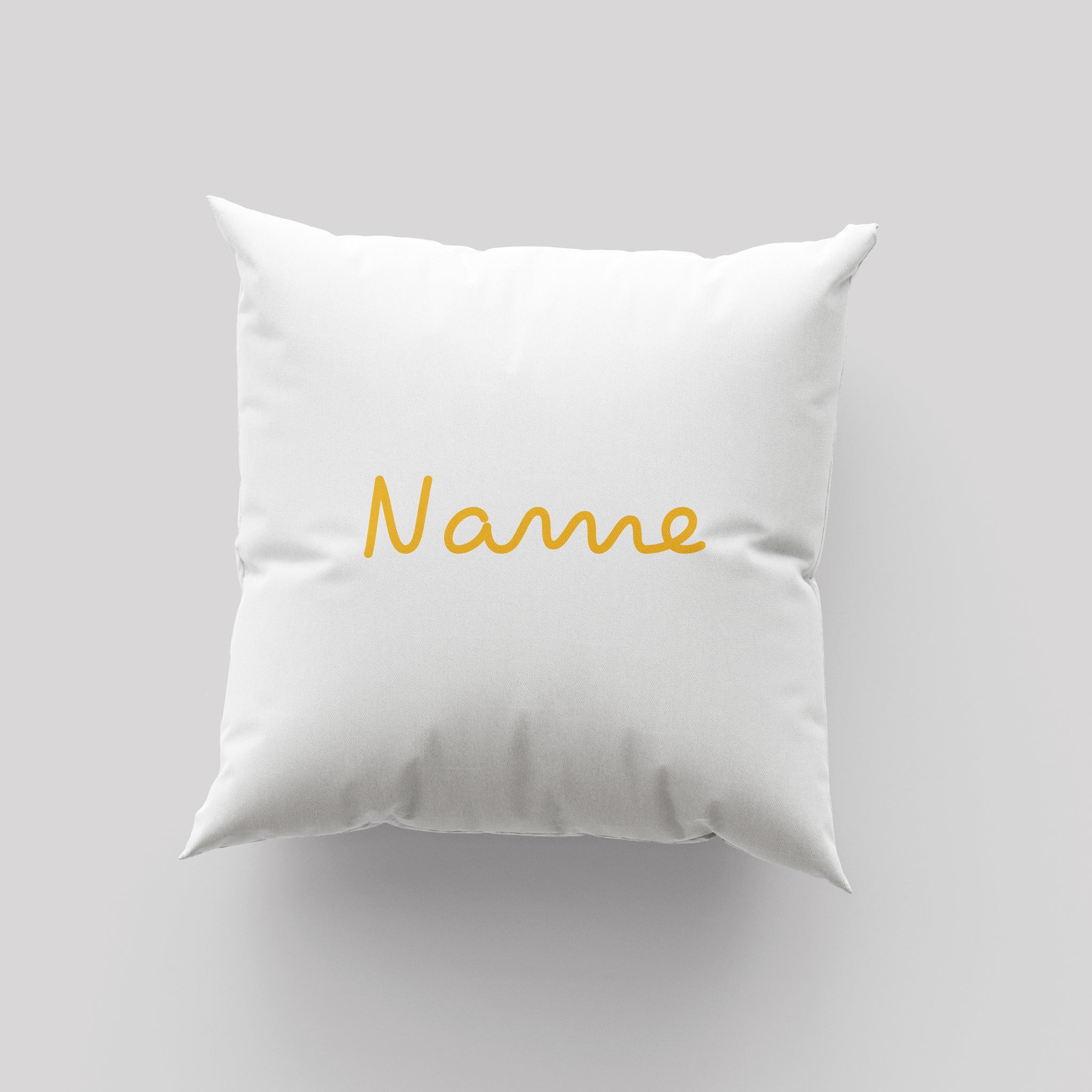 Island Inspired Cushion Gold