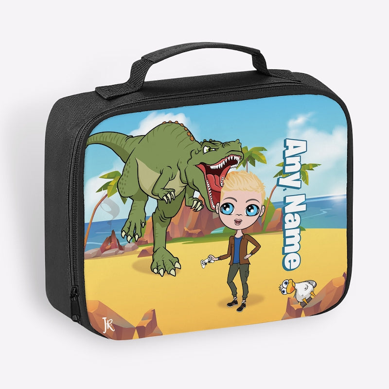 Jnr Boys Dino Island Cooler Lunch Bag - Image 4