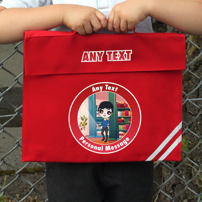 Jnr Boys Library Book Bag - Image 1