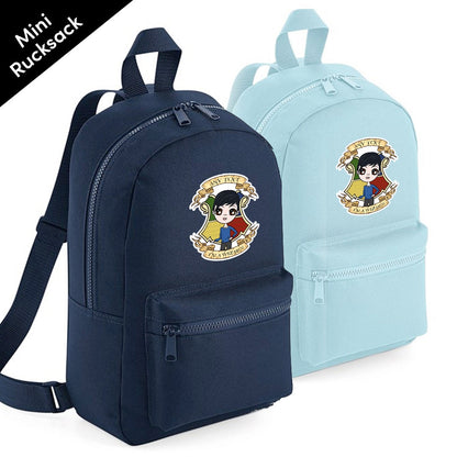 Jnr Boys Personalised Wizard Mini Rucksack - Image 5