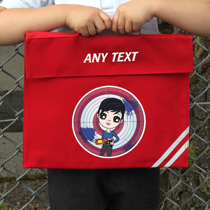 Jnr Boys Toy Pistol Book Bag - Image 4