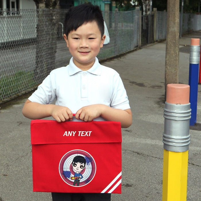 Jnr Boys Toy Pistol Book Bag - Image 2