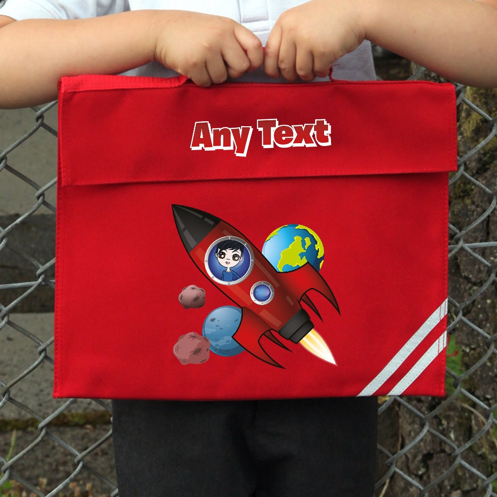 Jnr Boys Rocket Book Bag - Image 1