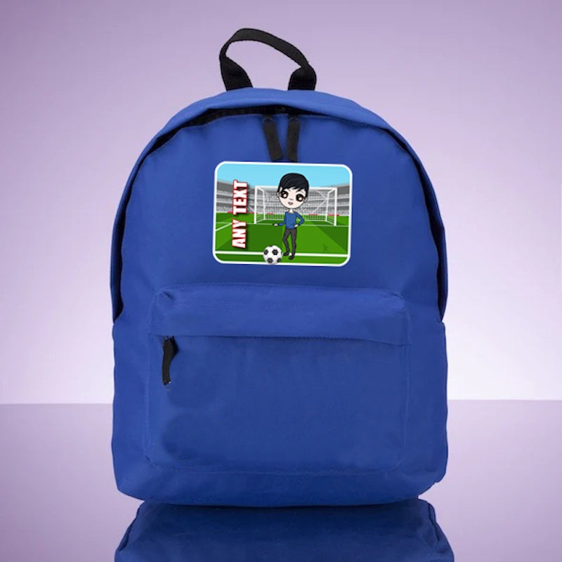 Jnr Boys Personalised Football Rucksack - Image 2