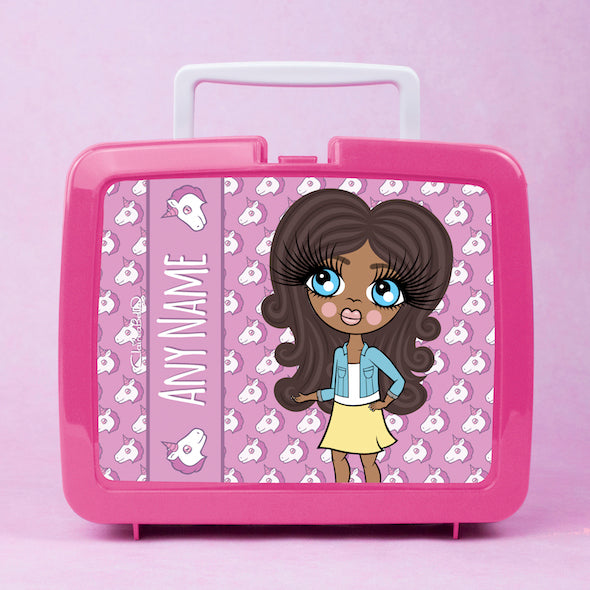 ClaireaBella Girls Unicorn Emoji Lunch Box - Image 4