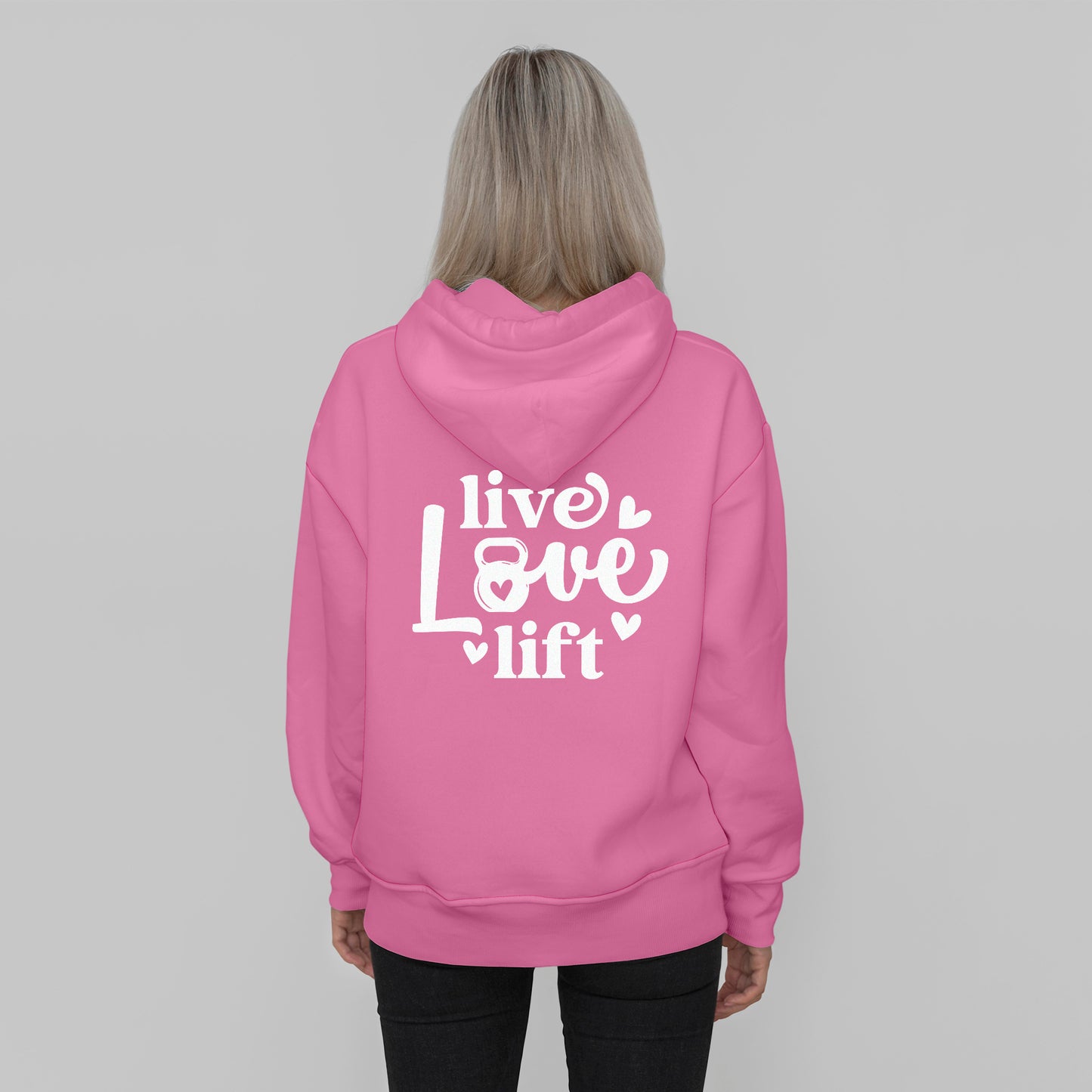 Live Love Lift Hoodie - Custom Gifts 