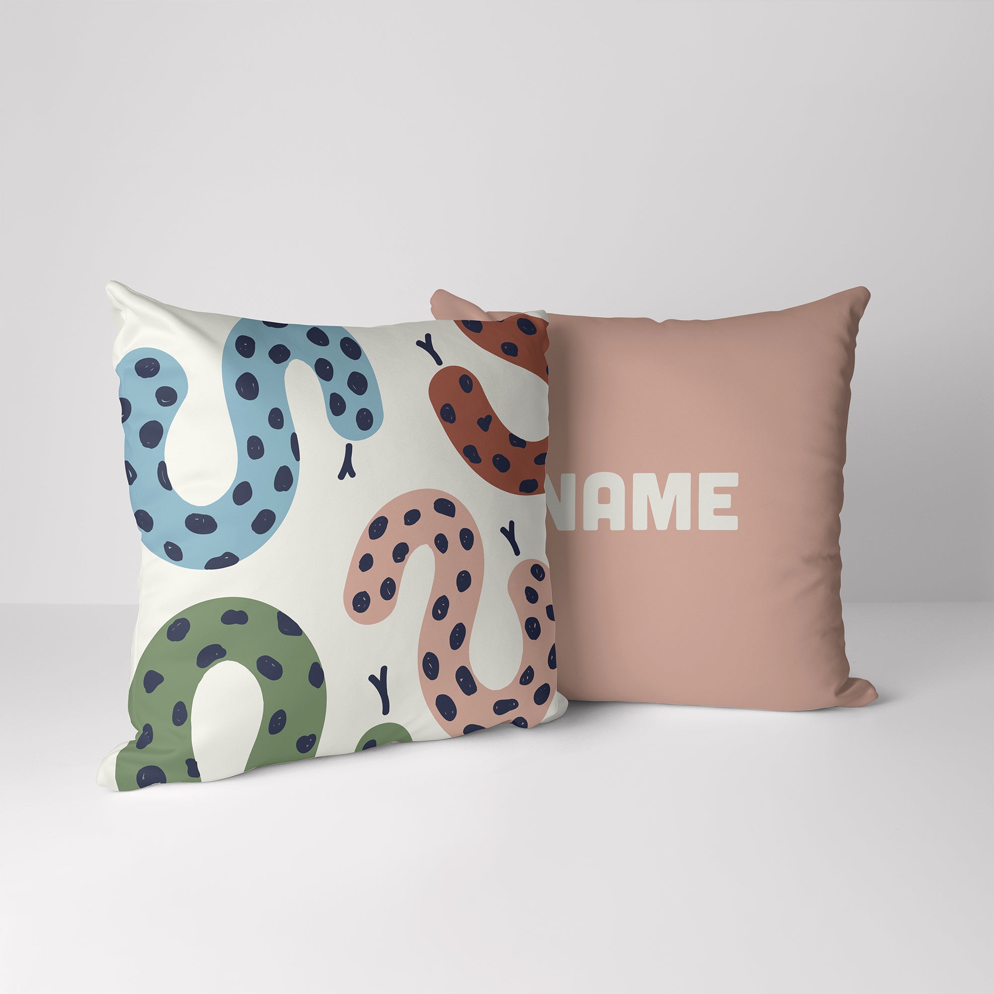 Personalised Childrens Cushion - Snake