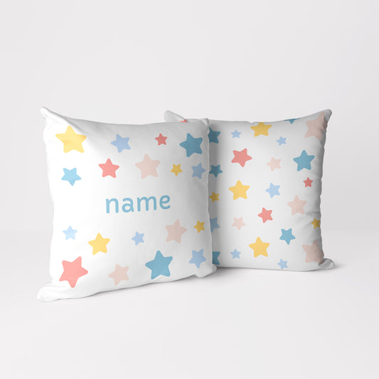 Personalised Childrens Cushion - Stars