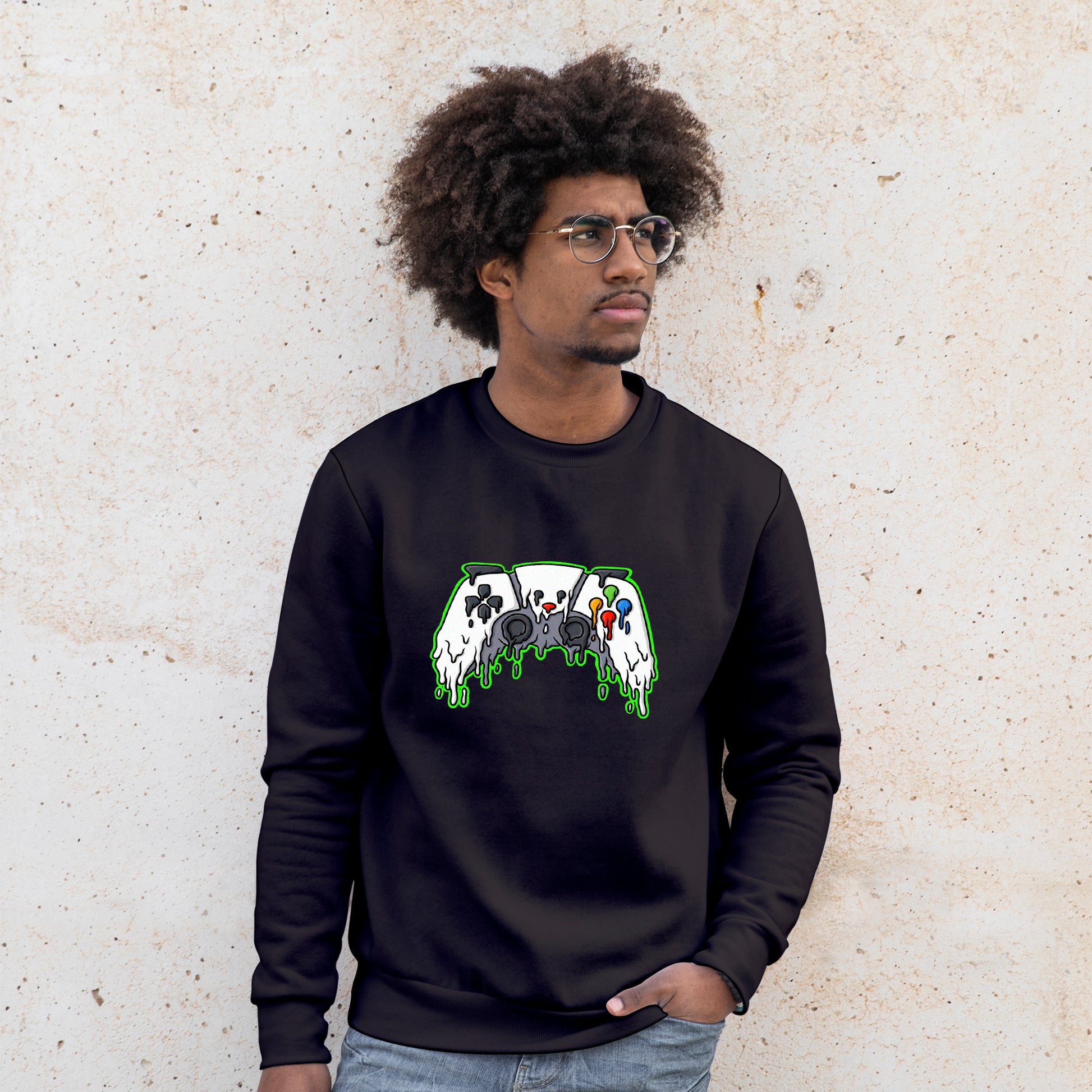 'Controller Halloween' Sweatshirt - Custom Gifts 