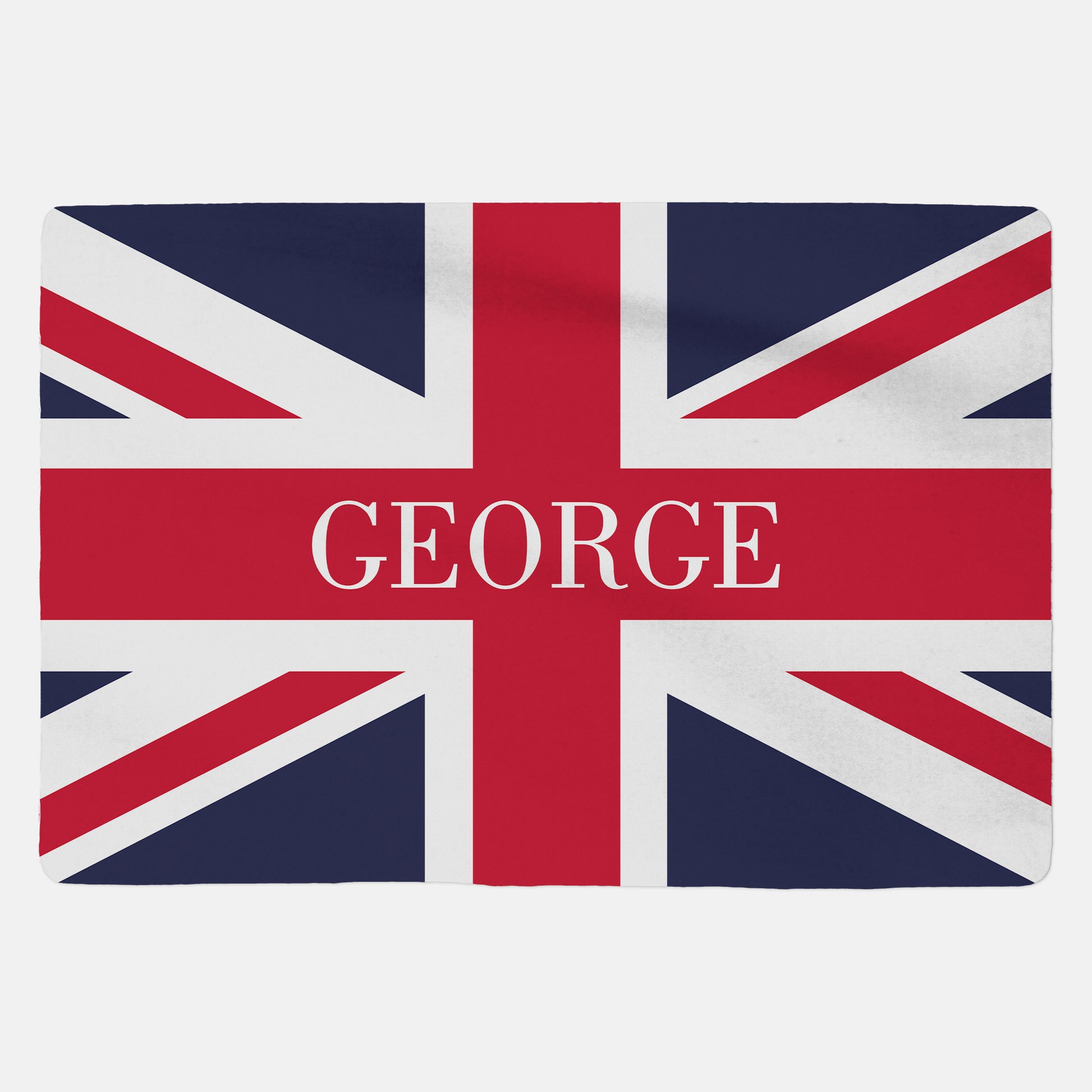 Personalised Union Jack Blanket - Custom Gifts 