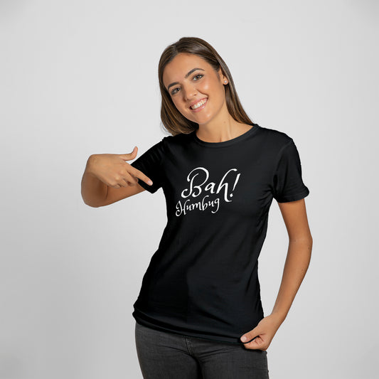 Bah Humbug T-Shirt (Style 1) - Custom Gifts 