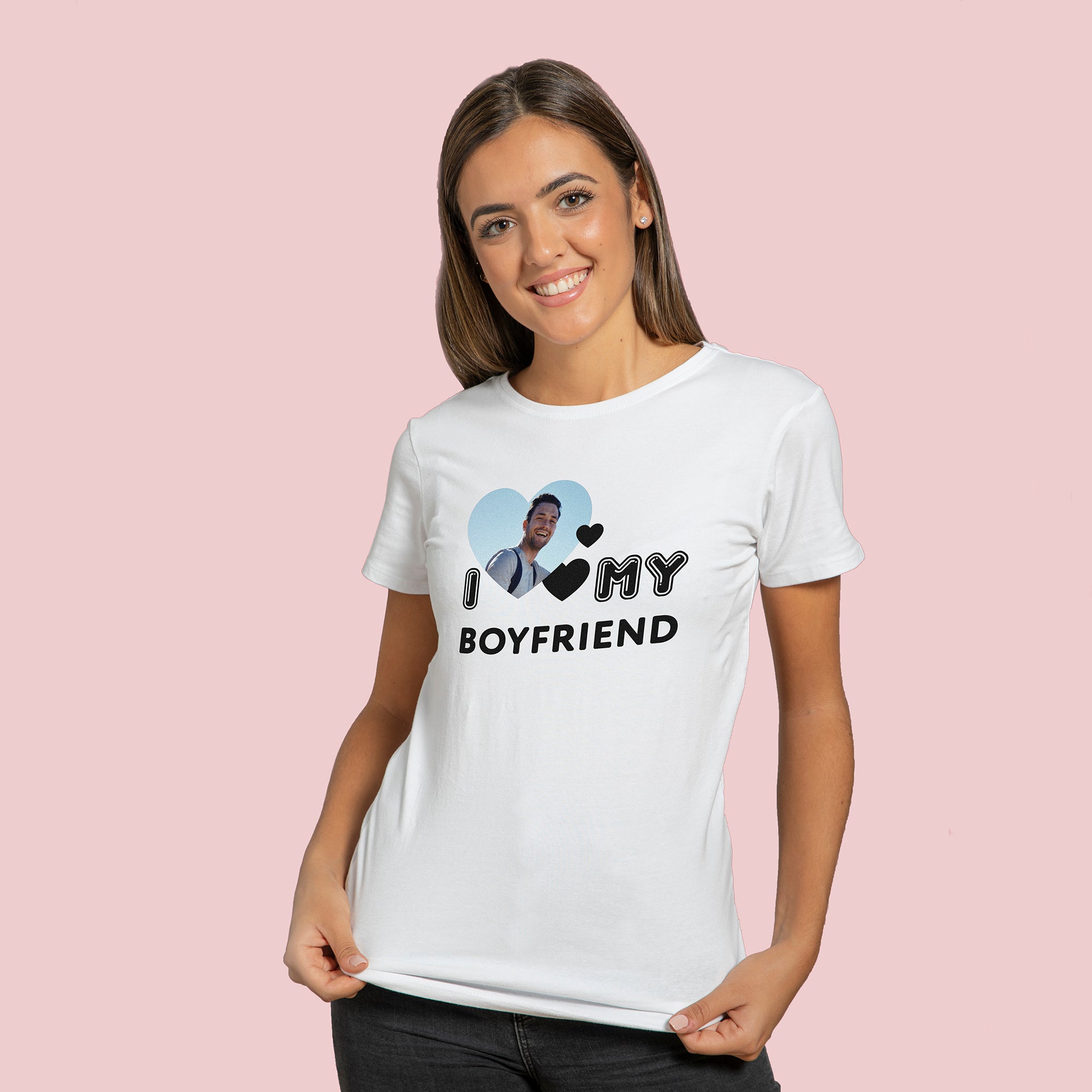 I Heart My Boyfriend Photo T-Shirt