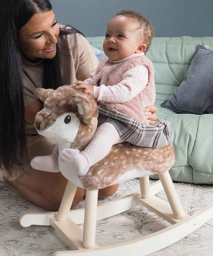 Willow Rocking Deer (9 Months+) - Little Bird Told Me - Custom Gifts 