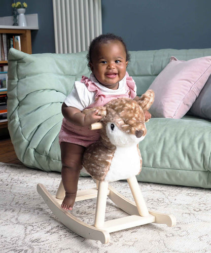 Willow Rocking Deer (9 Months+) - Little Bird Told Me - Custom Gifts 