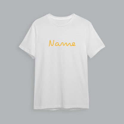 Personalised Island Inspired T-Shirt Gold - Custom Gifts 