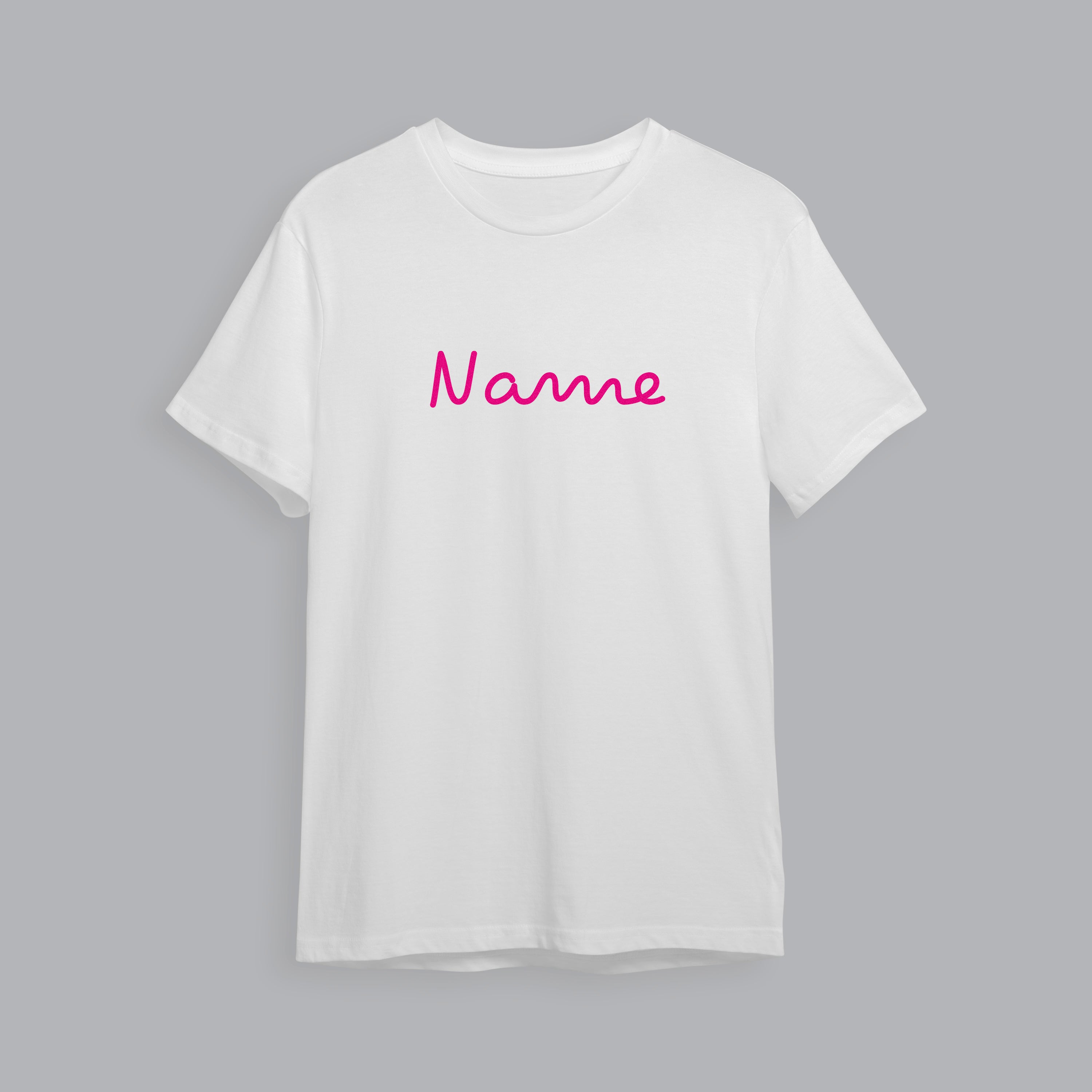 Personalised Island Inspired T-Shirt Pink